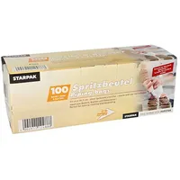 Papstar Starpak 100 Spritzbeutel transparent