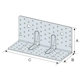 SIMPSON STRONG TIE Simpson Winkelverbinder ABR255