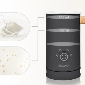 Zeegma Milchaufschäumer schwarz
