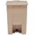 Rubbermaid Robuster Pedaleimer 68,1 l Beige