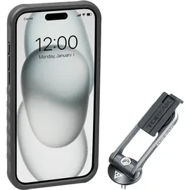 Topeak iPhone 15 Plus Handyhülle schwarz