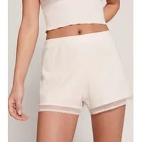 SLOGGI Damen GO Ribbed Short, Angora, M