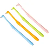 2 Stück Tuft Zahnbürste, Interdentalbürsten, Zahnzwischenraumbürsten, Dentalbürsten, für Tepe Interdentalbürsten, Manuelle Trimmzahnbürsten
