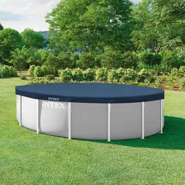 Intex Poolabdeckplane Deluxe blau 4,57 m