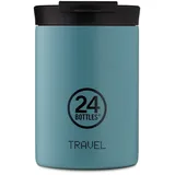 24Bottles Travel Tumbler 0,35 l Grau-Blau
