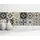 OTTO home Fliesenaufkleber Ornamente schwarz 15cm x 15cm 12er Set Sticker