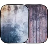 Lastolite LL LB5715 Textilhintergrund Urban (1,5 m x 2,1 m) Wand/Holzzaun