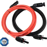 Ape Solarkabel 2x10m mit Solarstecker