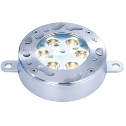 Deko Light Shark I WW Unterwasserleuchte LED silber IP68 770lm 3000K >80 Ra 30° Modern