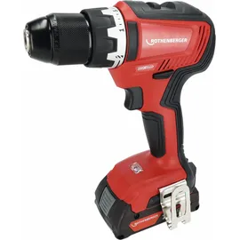 Rothenberger Akku-Bohrschrauber RO DD55, 18V, 2Ah, bürstenlos, 55 Nm