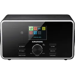 GRUNDIG DTR 5000 X Internetradio, FM, AM, DAB+, Internet Radio, DAB, Bluetooth, Schwarz