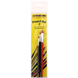 Eulenspiegel Profi 3er Pinsel-Set