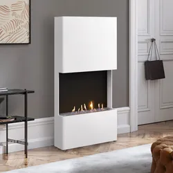 muenkel Design Trix [Design Bioethanol Kamin]: Weiß (warm) - 1235