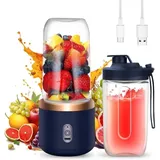 Smoothie Maker, 400Ml Tragbarer Mixer Mini Blender Mit 6