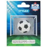 Stylex Schreibwaren Radiergummi Radiergummi "Fußball" / Radierer 3D-Ball