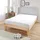 BettwarenShop Spannbettlaken Jersey-Elasthan 120 x 200 - 130 x 220 cm weiß