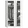Livetastic Drehtürenschrank Darwin 120 x 176 x 51 cm Weiß