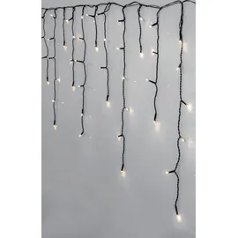 star trading deutschland gmbh Lichtervorhang LED 24 m spritzwassergeschützt Weiß