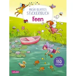 CARLSEN Mein buntes Stickerbuch: Feen