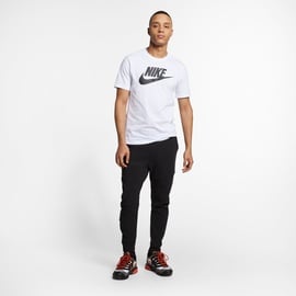 Nike Sportswear T-Shirt Herren 101 white/black L