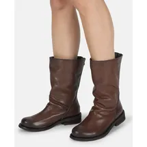 felmini wide fit Stiefel Stiefel Leder | Braun 40