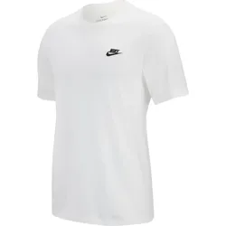 NIKE M NSW CLUB TEE WHITE/BLACK