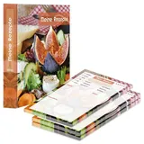 PRICARO Rezeptordner mit Rezeptblock "French Salad", A5