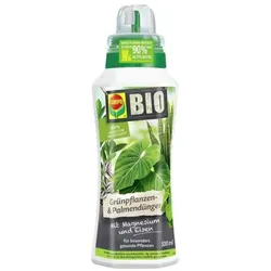 COMPO BIO Grünpflanzendünger und Palmendünger, 100% natürliche Inhaltsstoffe, 500 ml, 26829