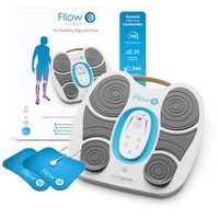 Paingone Fllow Expert EMS Fußmassagegerät elektrisch - Durchblutungs Stimulator Füße - Für müde Beine & Füße - Elektrische Muskelstimulation - Fernbedienung - Entspannt die Muskeln & lindert Schmerzen