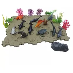 Meerestiere-Set - 35 Teile