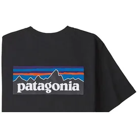Patagonia P-6 Logo Responsibili-Tee schwarz L