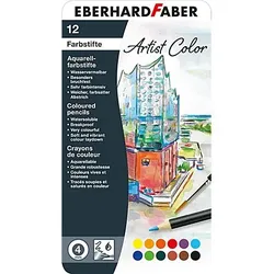 Aquarellstifte-Set, 12 Stifte
