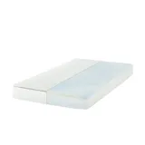 7-Zonen-Gelart-Tonnentaschenfederkernmatratze  Piuma Pocket ¦ weiß ¦ Maße (cm): B: 100 H: 20