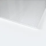 Hohlkammerplatte ECO-UV  (200 cm x 98 cm x 6 mm, Polycarbonat, Transparent)