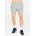 Shorts Herren Gr XL EURO-Größen hellgrau 60 Baumwolle 40 Polyester unifarben kurz Hosen Shorts aus weichem und langlebigem Sweat-Material