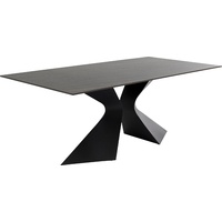 Kare Tisch Gloria Schwarz Keramik Schwarz 200x100cm