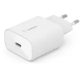 Belkin BoostCharge USB-C-PD 3.0-PPS-Ladegerät 25W weiß (WCA004vfWH)