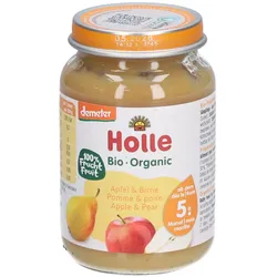 Holle Apfel und Birne Glas 190 g