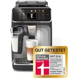 Philips 5500 Series LatteGo EP5546/70 Schwarz/Silber