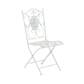 CLP Sibell Gartenstuhl 42 x 49 x 91,5 cm antik-weiß 2er Set