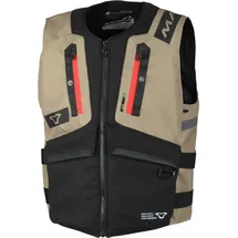 Macna MUTV-1, Weste - Beige/Schwarz - XS/S