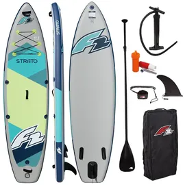 F2 SUP Board Stand Up Paddle Board Strato 12,5' grün