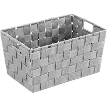 Wenko Aufbewahrungskorb Adria S 30 x 20 x 15 cm grau