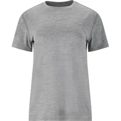 Endurance Damen Alvaly Melange S/S Tee grau