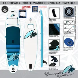 F2 SUP Stand Up Paddle Board Ocean Sight 323 cm Weiß