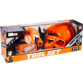 MalPlay Kinderwerkzeug Set mit Kettensäge (S)