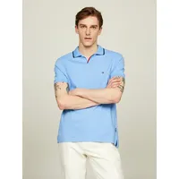 Tommy Hilfiger Poloshirt »RWB TIPPED V COLLAR REG POLO«, Gr. XXXL, Blue Spell, , 48633754-XXXL