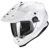 Scorpion ADF-9000 Air Solid Endurohelm - Weiß - XL