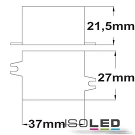 ISOLED LED Konstantstrom-Trafo 350mA, 1-4W,
