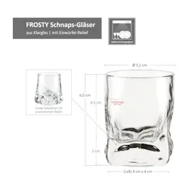 Mambocat Schnapsglas 0,06 l 12 St.